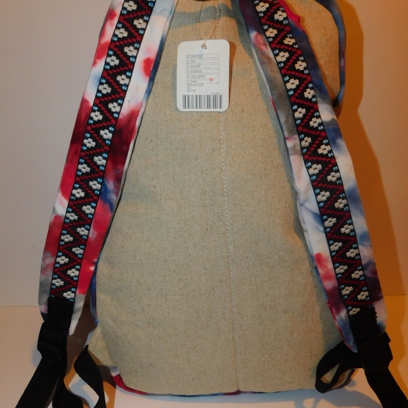 Spurling Lakes Red Tie-Dye Backpack